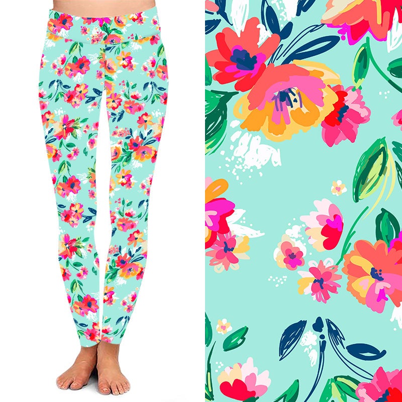 Hibiscus Leggings