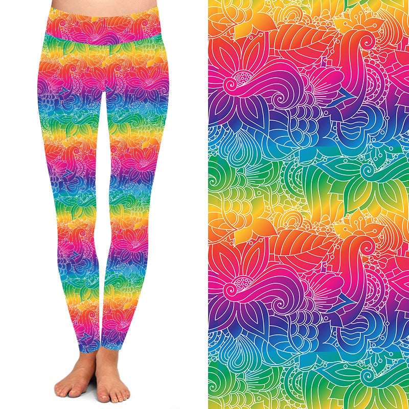 Rainbow Gradient Leggings